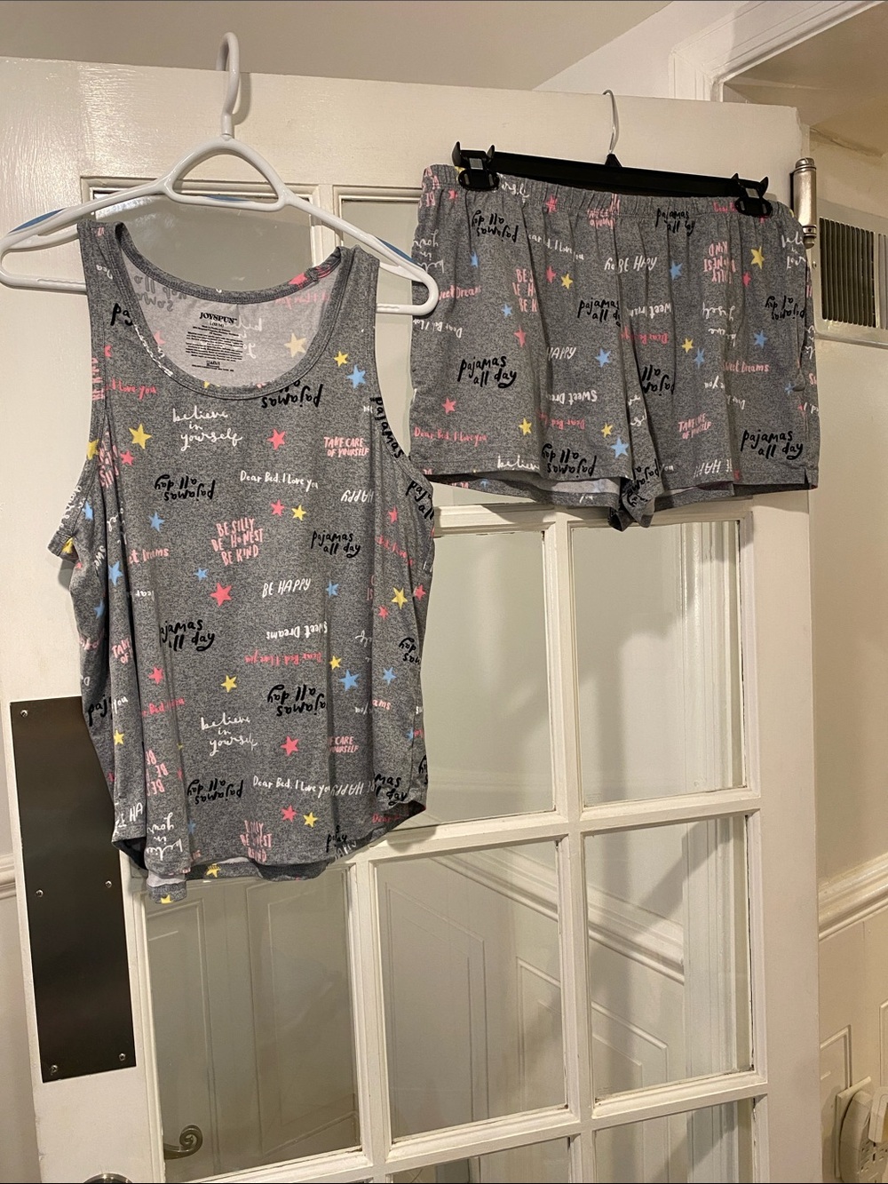 Joyspun size Large (12-14) Pajamas Set good condition